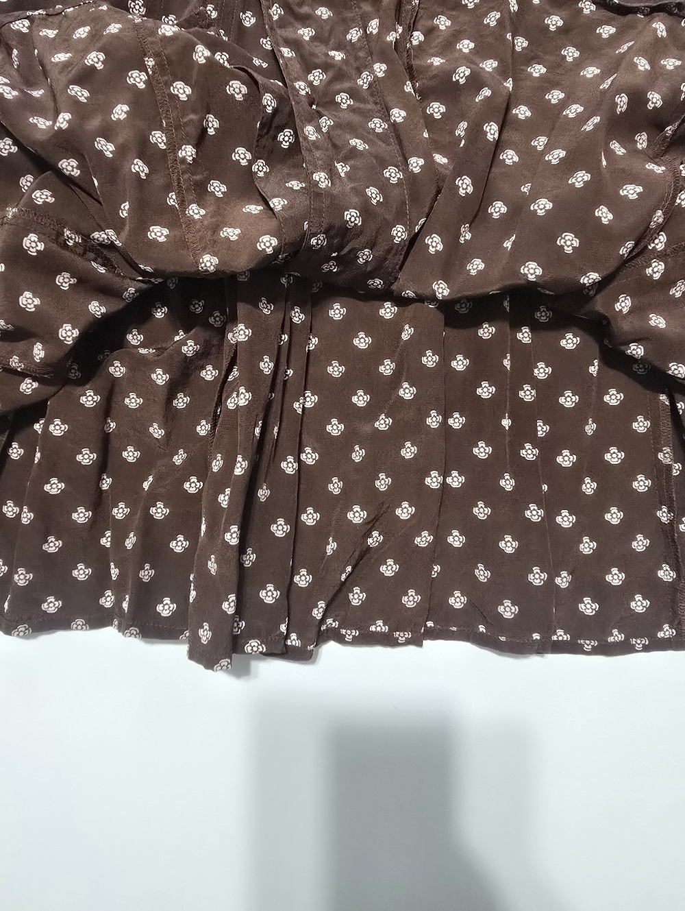 Polo Ralph Lauren Printed Shirt Dress Collared Long Sleeve Front Button Size 10 - Picture 5 of 14